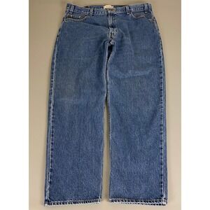 VTG Levi's Strauss Relaxed Fit Jeans Men's 42x32‎ Blue Denim Cotton Vintage